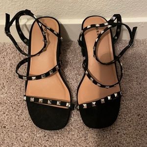 Torrid Studded Wide Fit Sandal w/ Heel